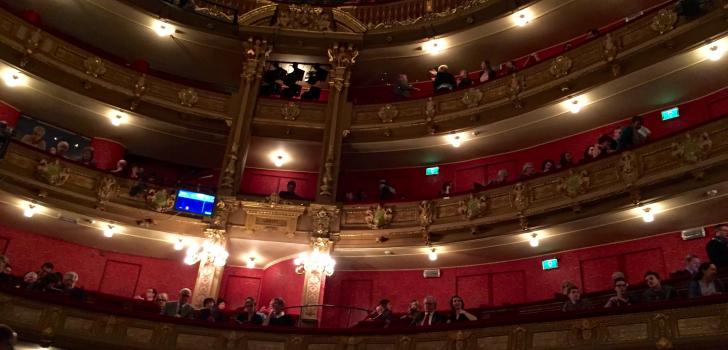 Givande besök på Gents opera