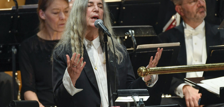 A Transcendent Patti Smith Accepts Bob Dylan’s Nobel Prize